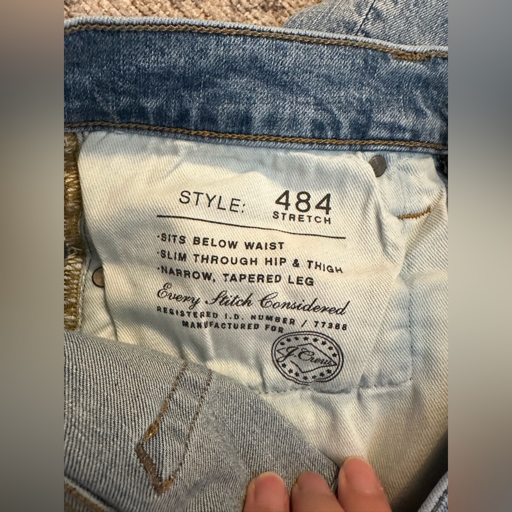 484 Slim-fit stretch jean in seven-year wash - Picture 8 of 8